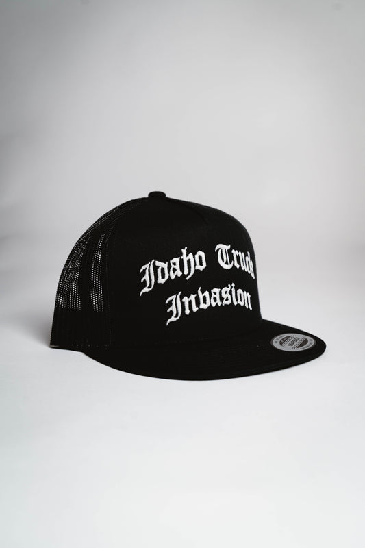 OLD ENGLISH Idaho Truck Invasion Hat (BLACK)