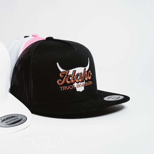 Idaho Truck Invasion Bull Hat (BLACK)