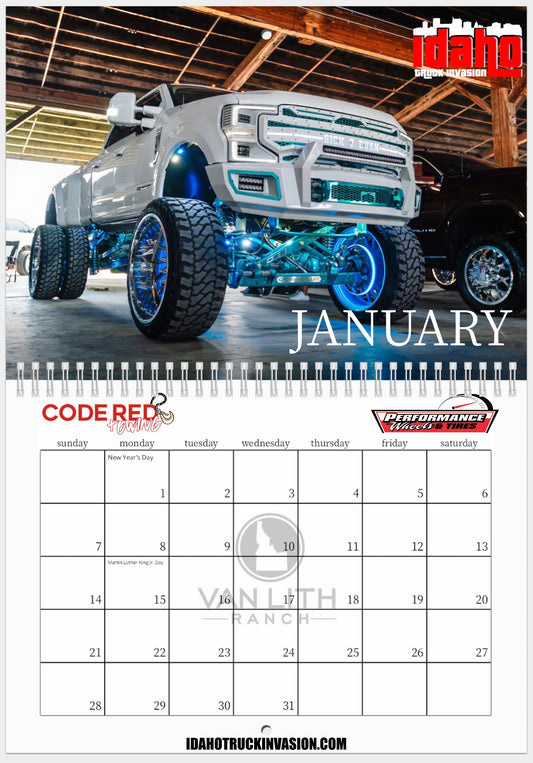 Idaho Truck Invasion Calendar 2024